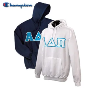 Alpha Delta Pi Champion Powerblend® Hoodie, 2-Pack Bundle Deal - Champion S700 - TWILL