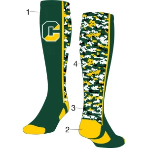 Custom Digital Camo Over the Calf Socks