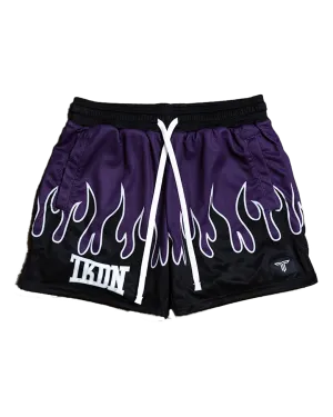 Fire FC Mesh Training Short (5" Inseam) - Berry