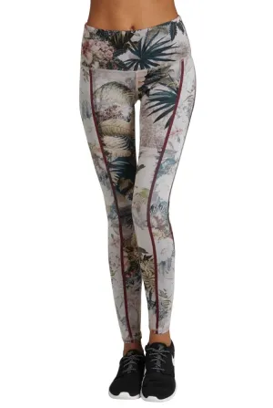 Last Chance! Noli Yoga Milano Legging Tropical Print