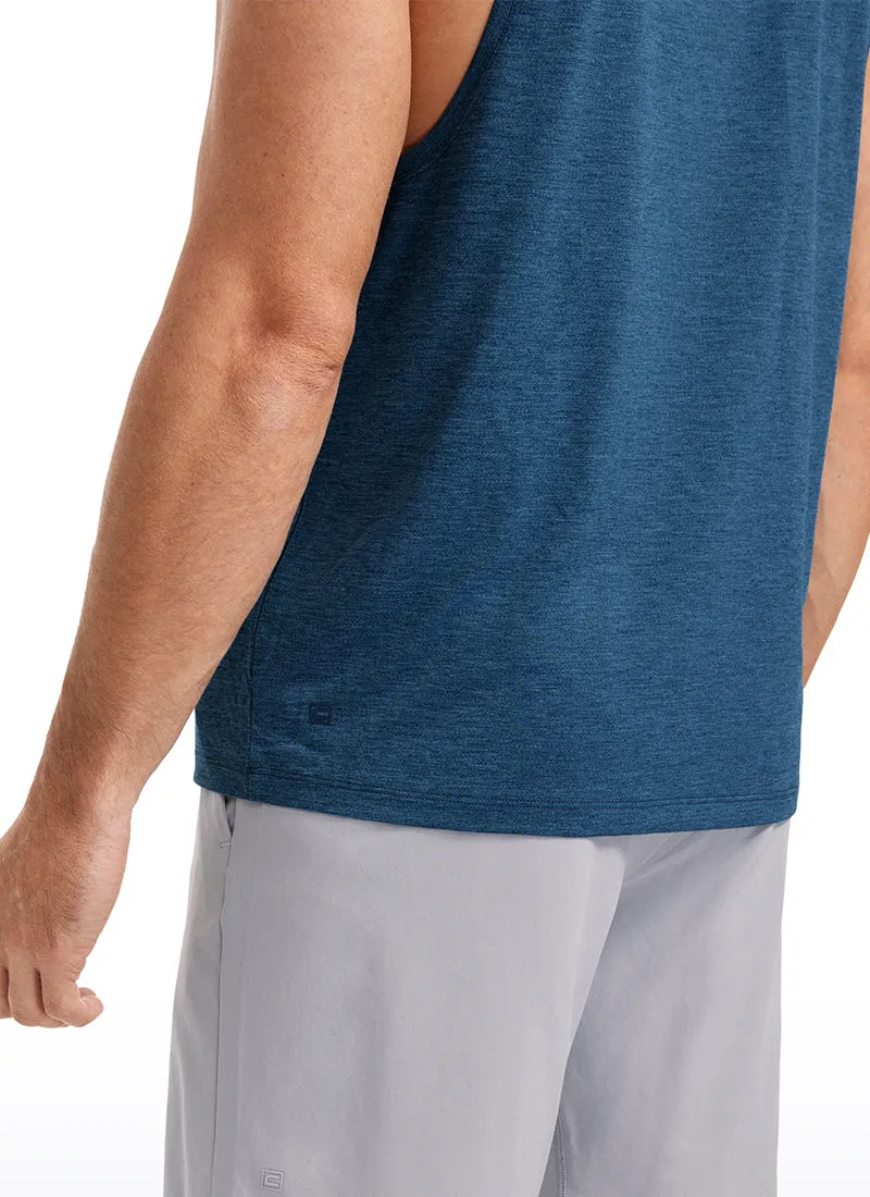 Lightweight Quick Dry Tank Tops Round Neck