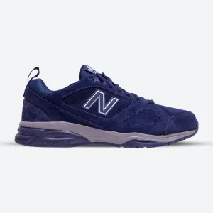 Mens New Balance Wide Fit MX624V4 Navy Sneakers