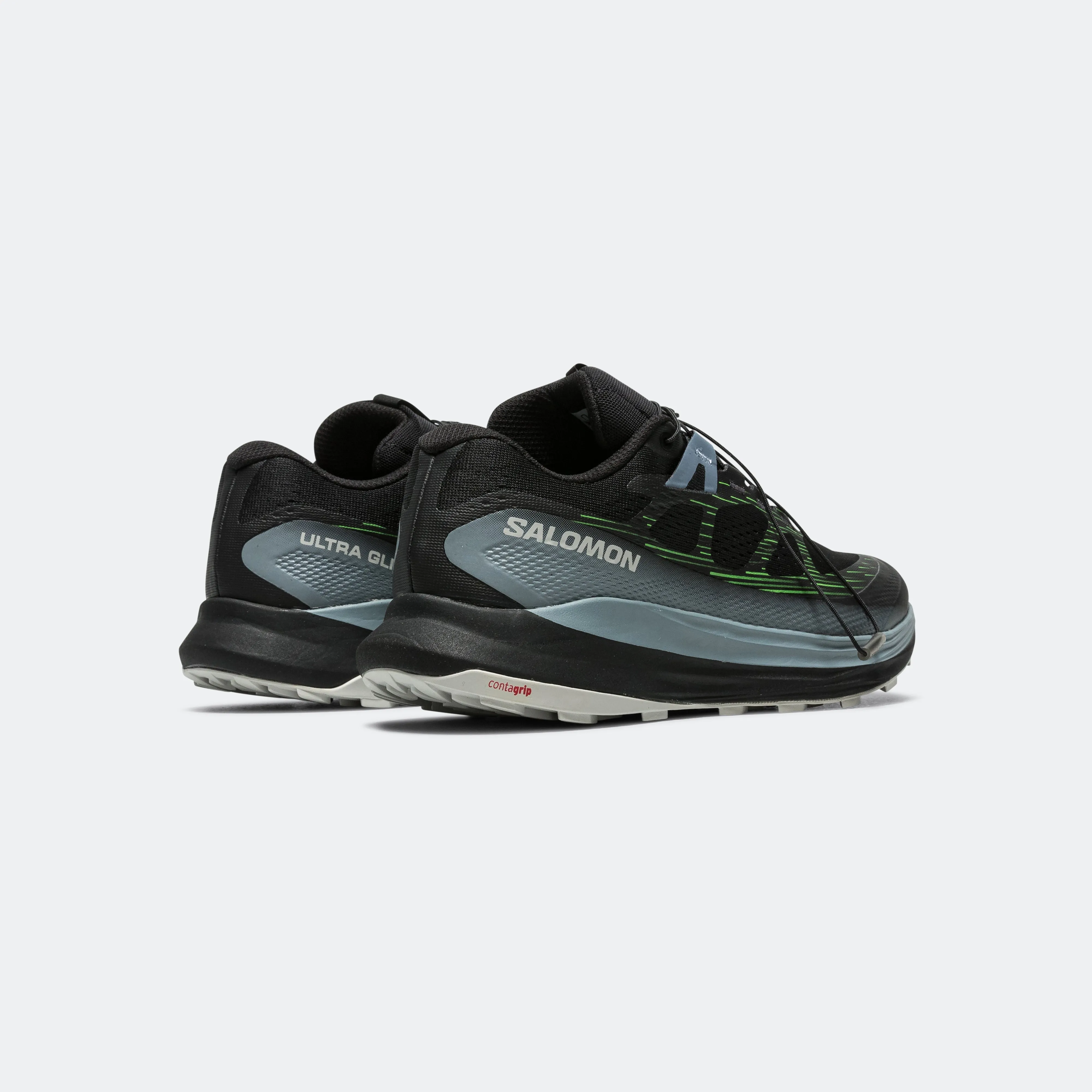 Mens Ultra Glide 2 - Black/Flint Stone-Green Gecko